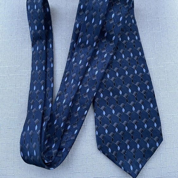 Men Tie Silk Necktie Classic Length Ties - Picture 2 of 11